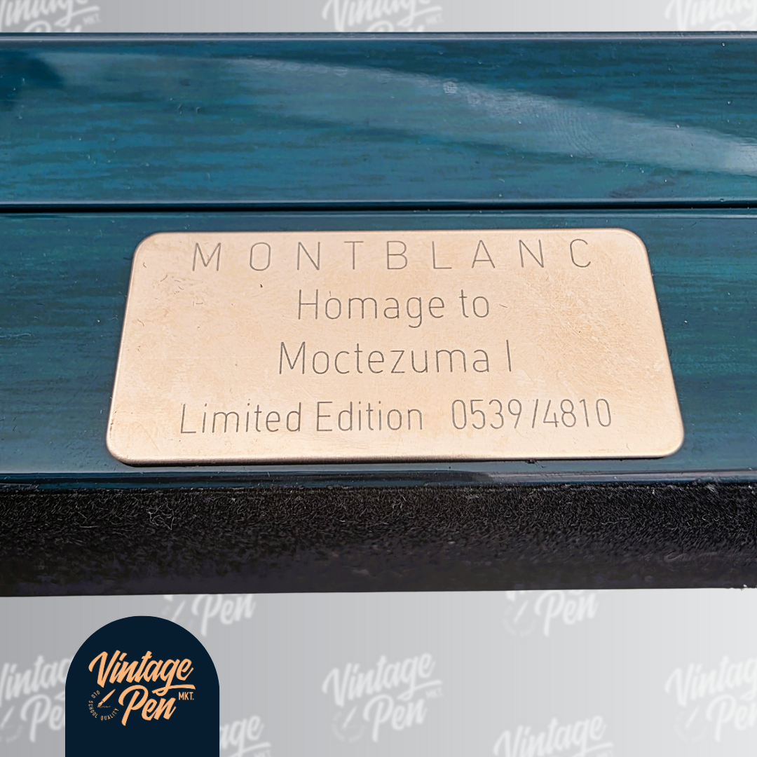 Montblanc Homage to Moctezuma I Patron of Art Limited Edition 4810