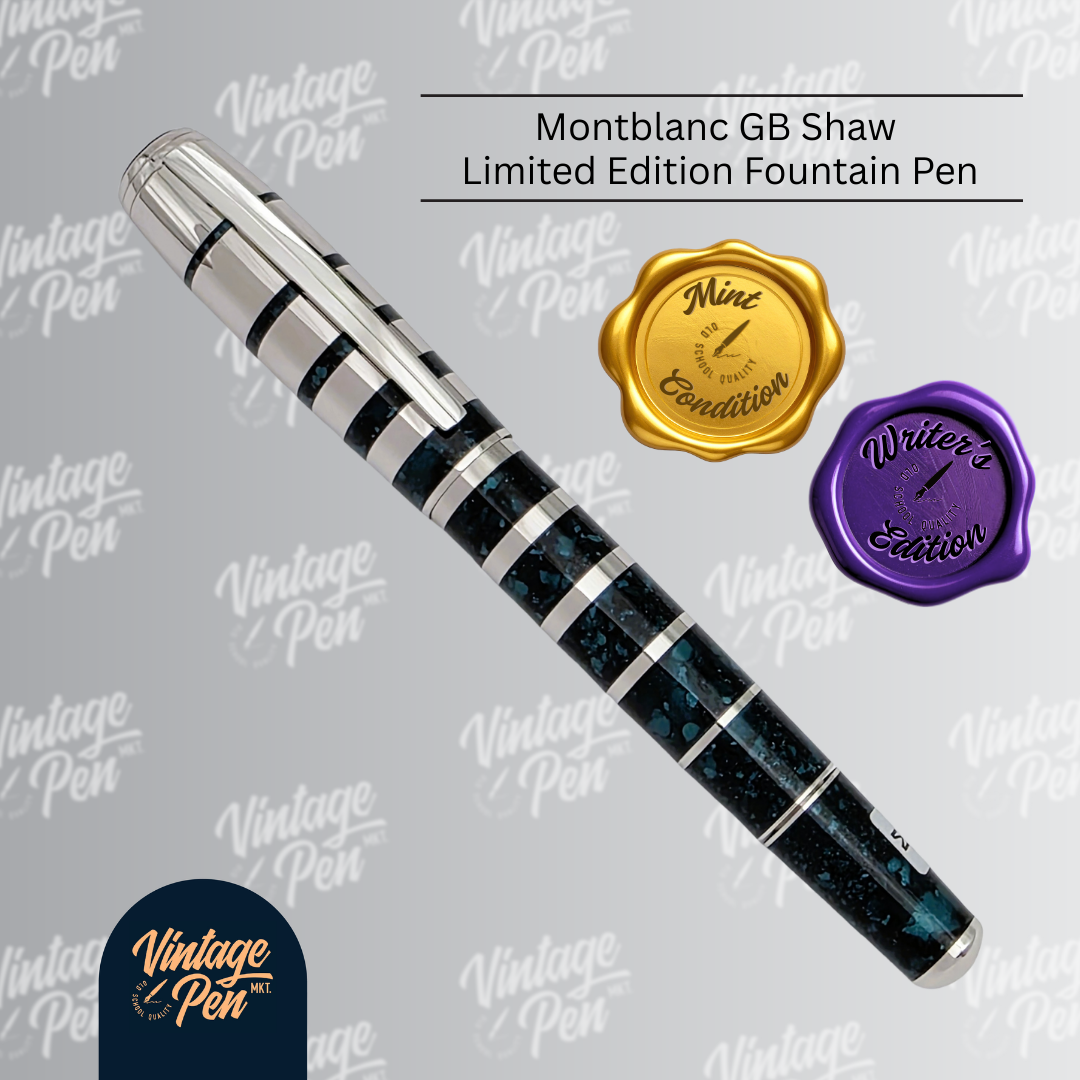 Montblanc George Bernard Shaw Limited Edition Fountain Pen