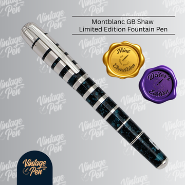 Montblanc George Bernard Shaw Limited Edition Fountain Pen