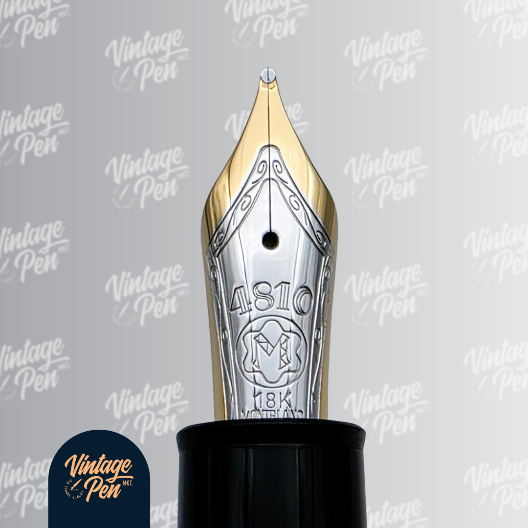 Montblanc Meisterstück LeGrand Solitaire 146 Stainless Steel Fountain Pen