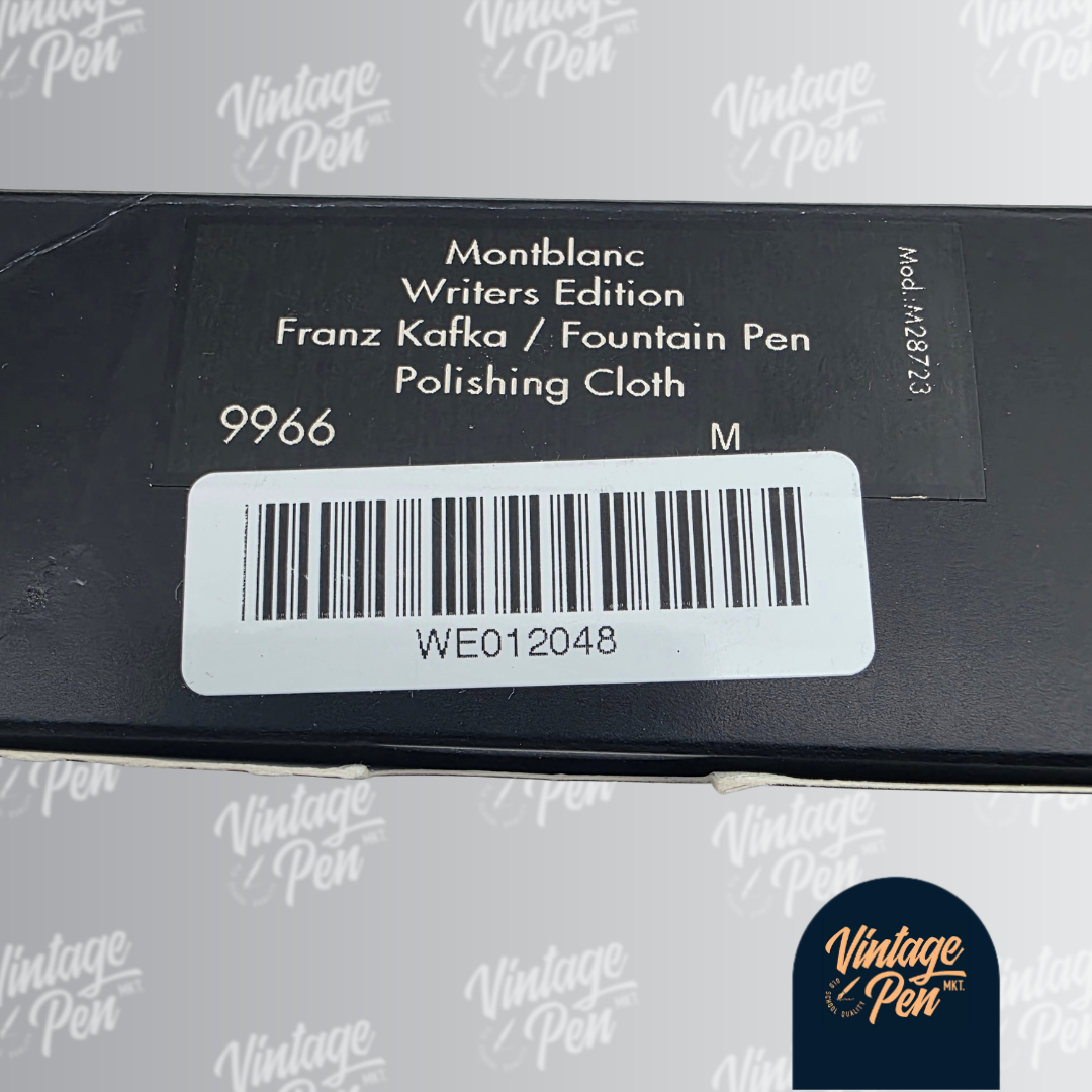 : Montblanc Writers Edition Franz Kafka Limited Edition Fountain Pen