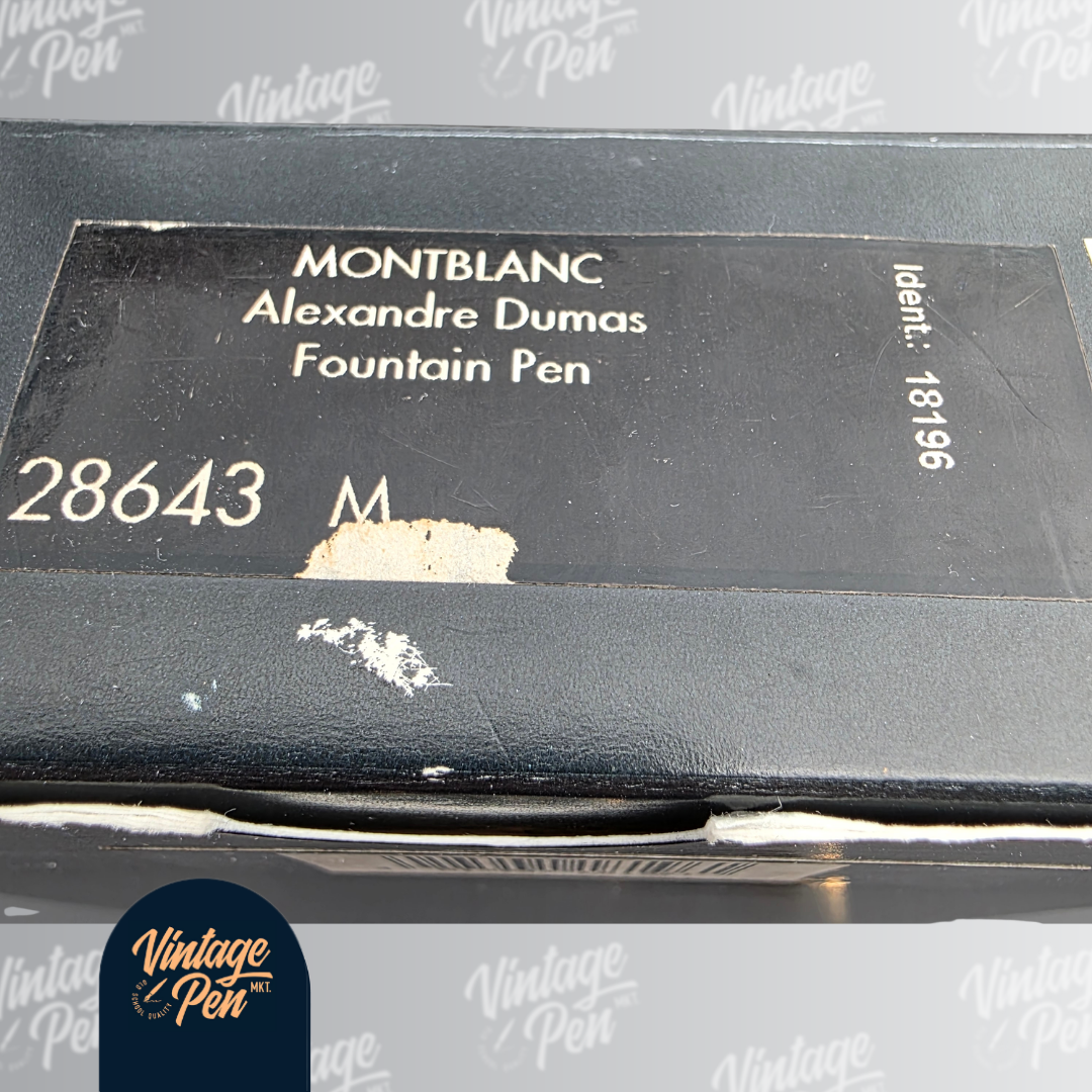 Montblanc Writers Edition Alexandre Dumas Limited Edition Fountain Pen