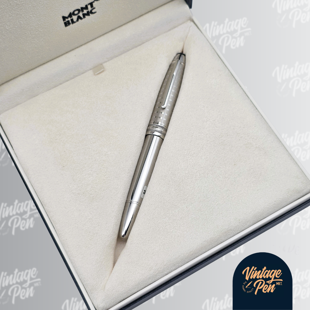 Montblanc Meisterstück LeGrand Solitaire 146 Stainless Steel Fountain Pen