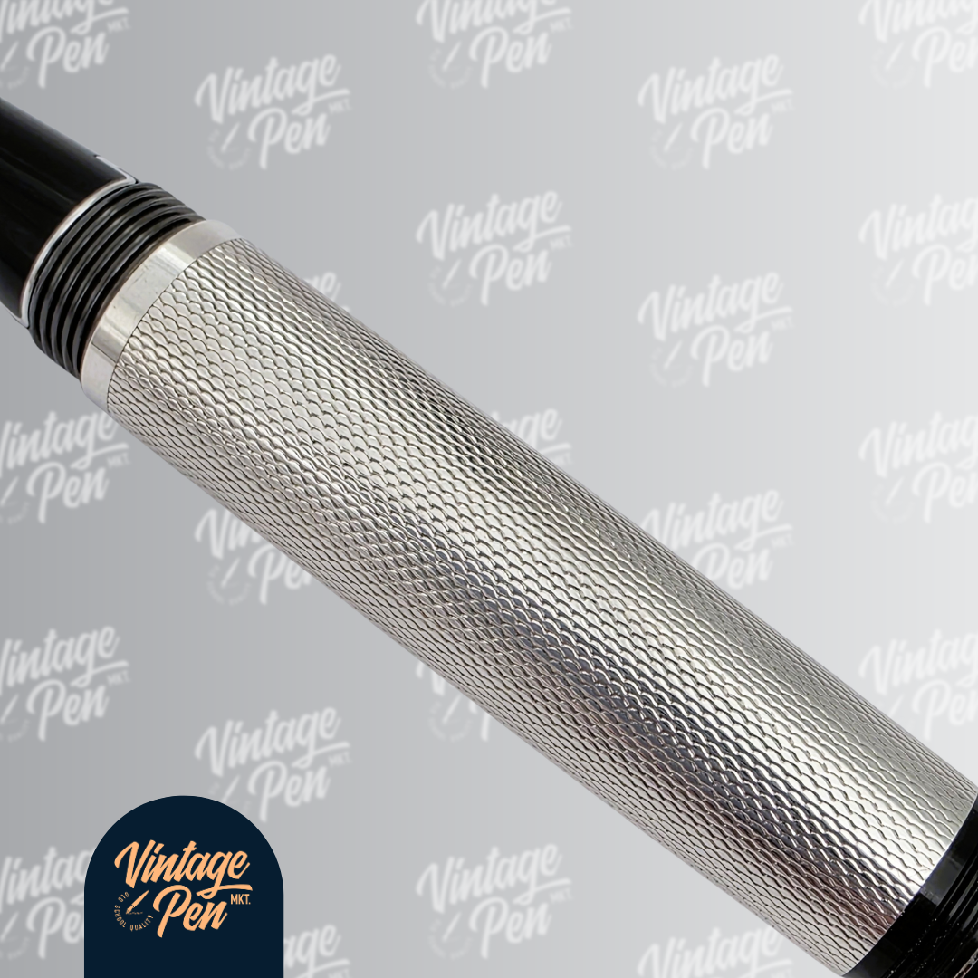 Montblanc Bohème Arabesque Azur Silver Fountain Pen
