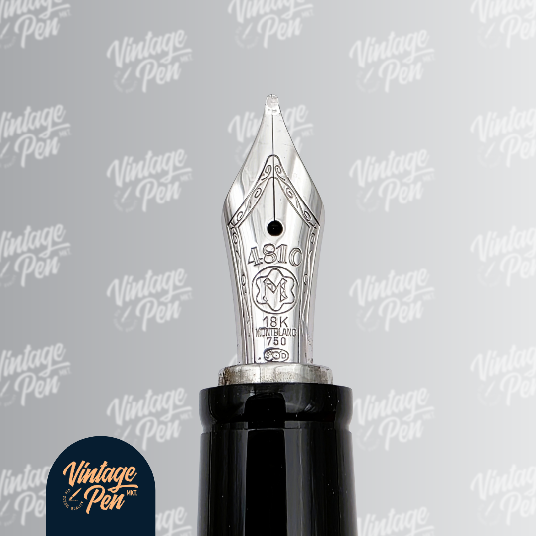 Montblanc Bohème Arabesque Azur Silver Fountain Pen