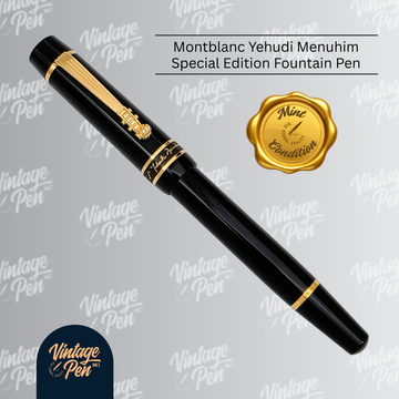 Montblanc Donation Pen Yehudi Menuhin Special Edition Fountain Pen
