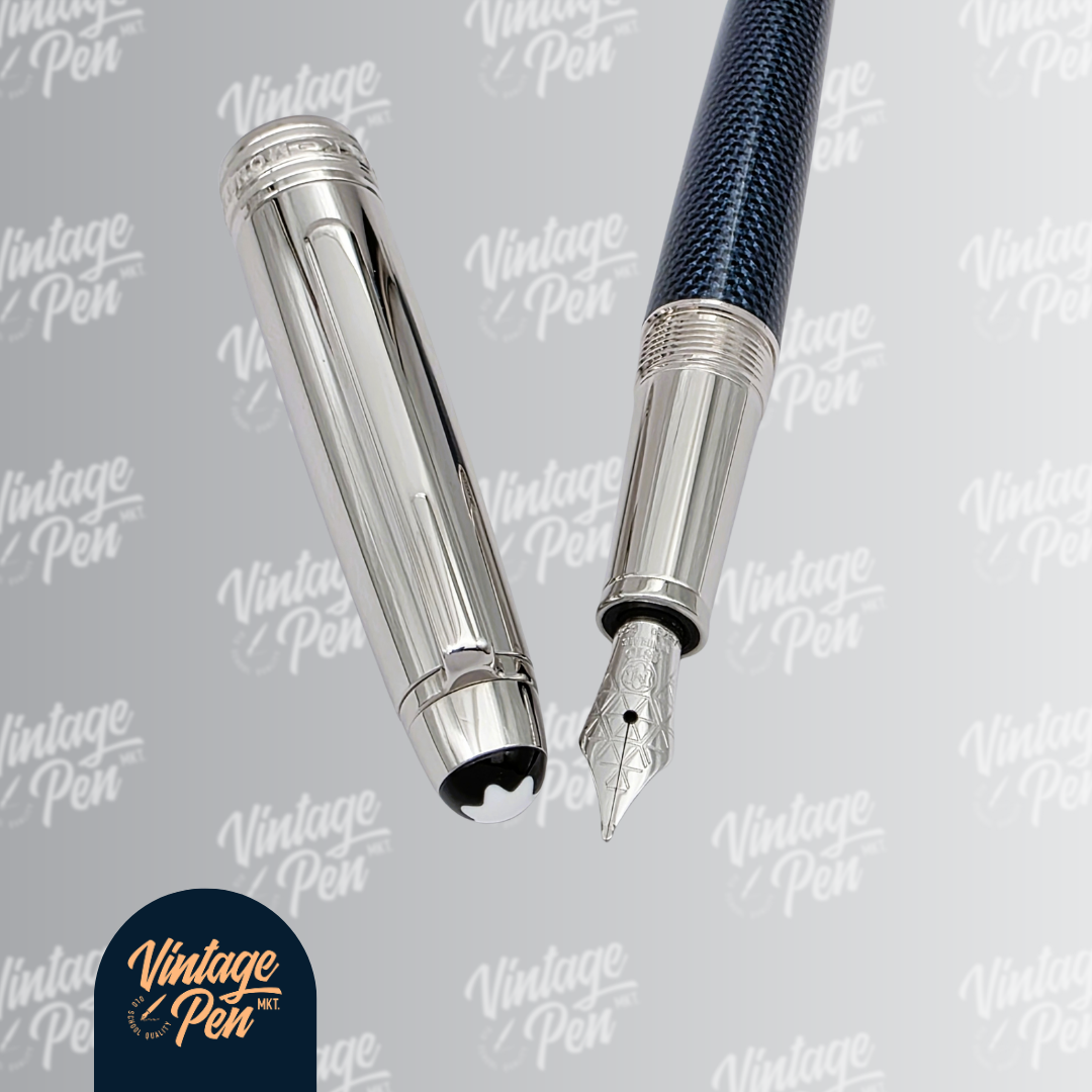 Montblanc Meisterstück Blue Hour Solitaire Doué Classique Fountain Pen