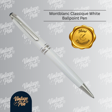 Montblanc Meisterstück White Classique Ballpoint Pen