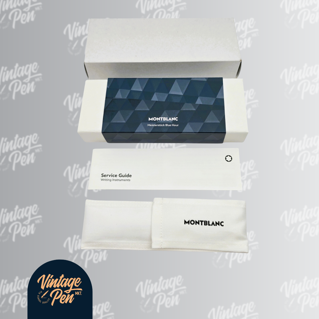 Montblanc Meisterstück Blue Hour Solitaire Doué Classique Fountain Pen
