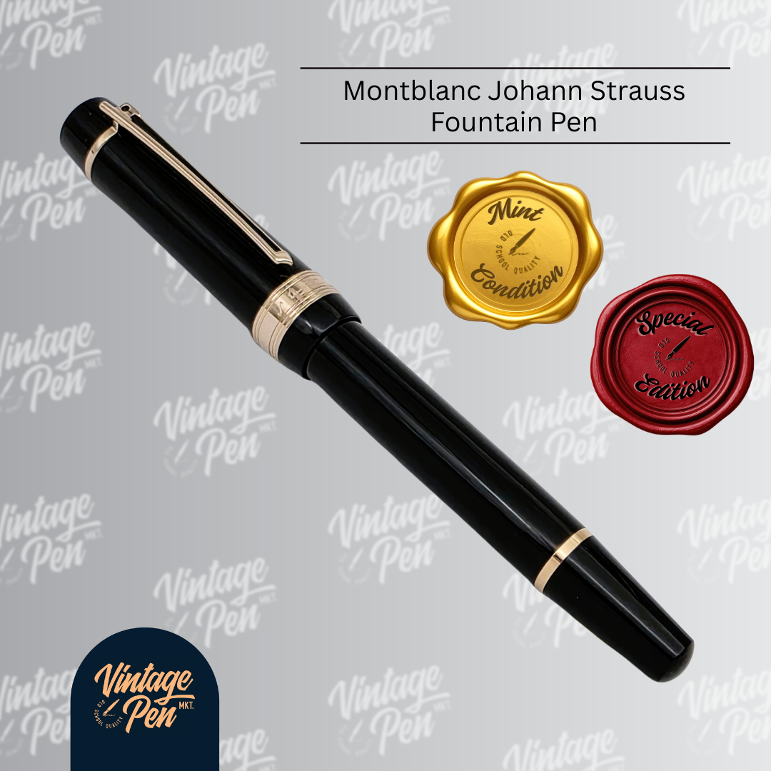 Montblanc Donation Pen Johann Strauss Special Edition Fountain Pen