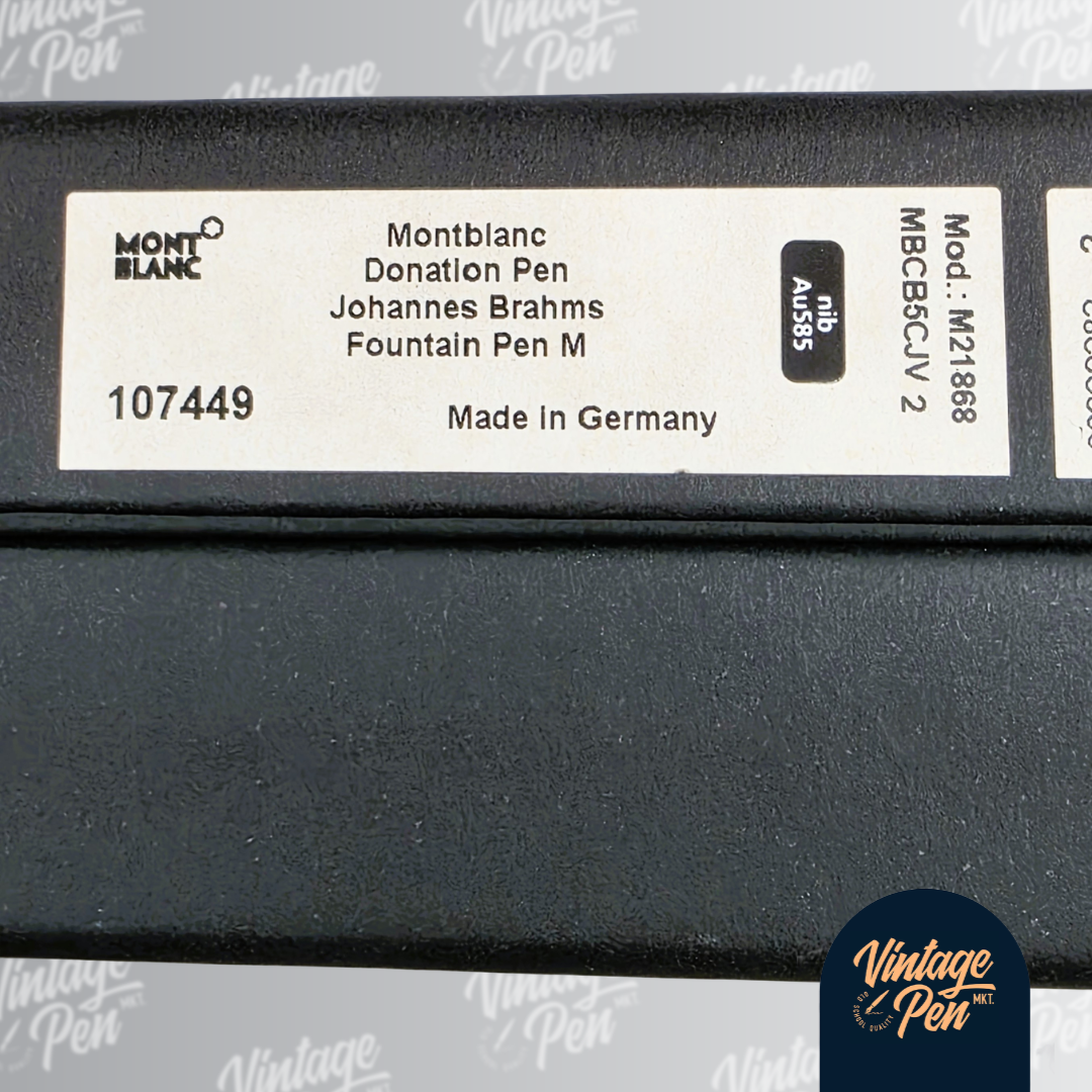 Montblanc Johannes Brahms Donation Fountain Pen