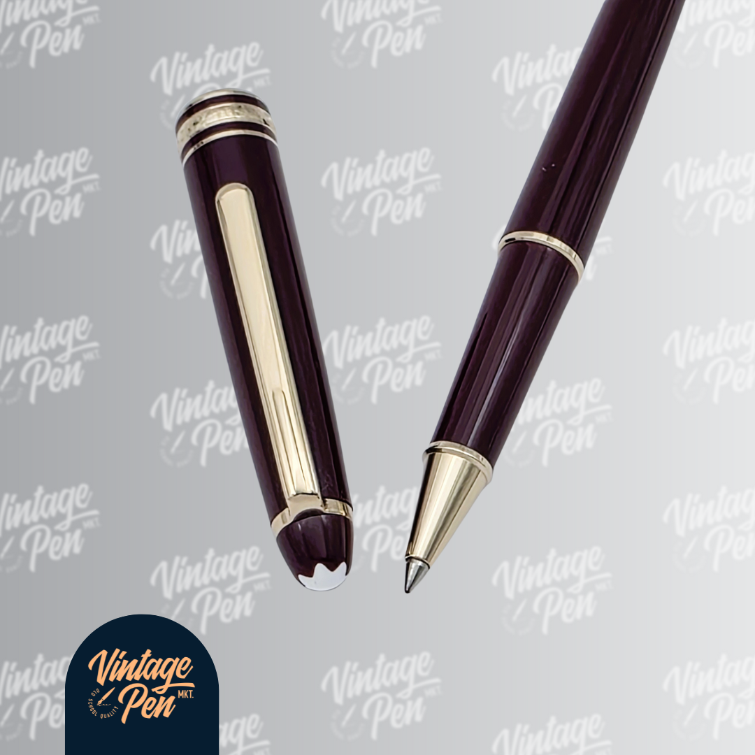 Montblanc Classique Burgundy Red Rollerball Pen