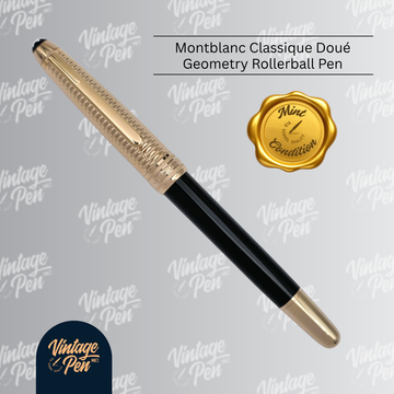 Montblanc Meisterstück Doué Geometry Classique Rollerball Pen
