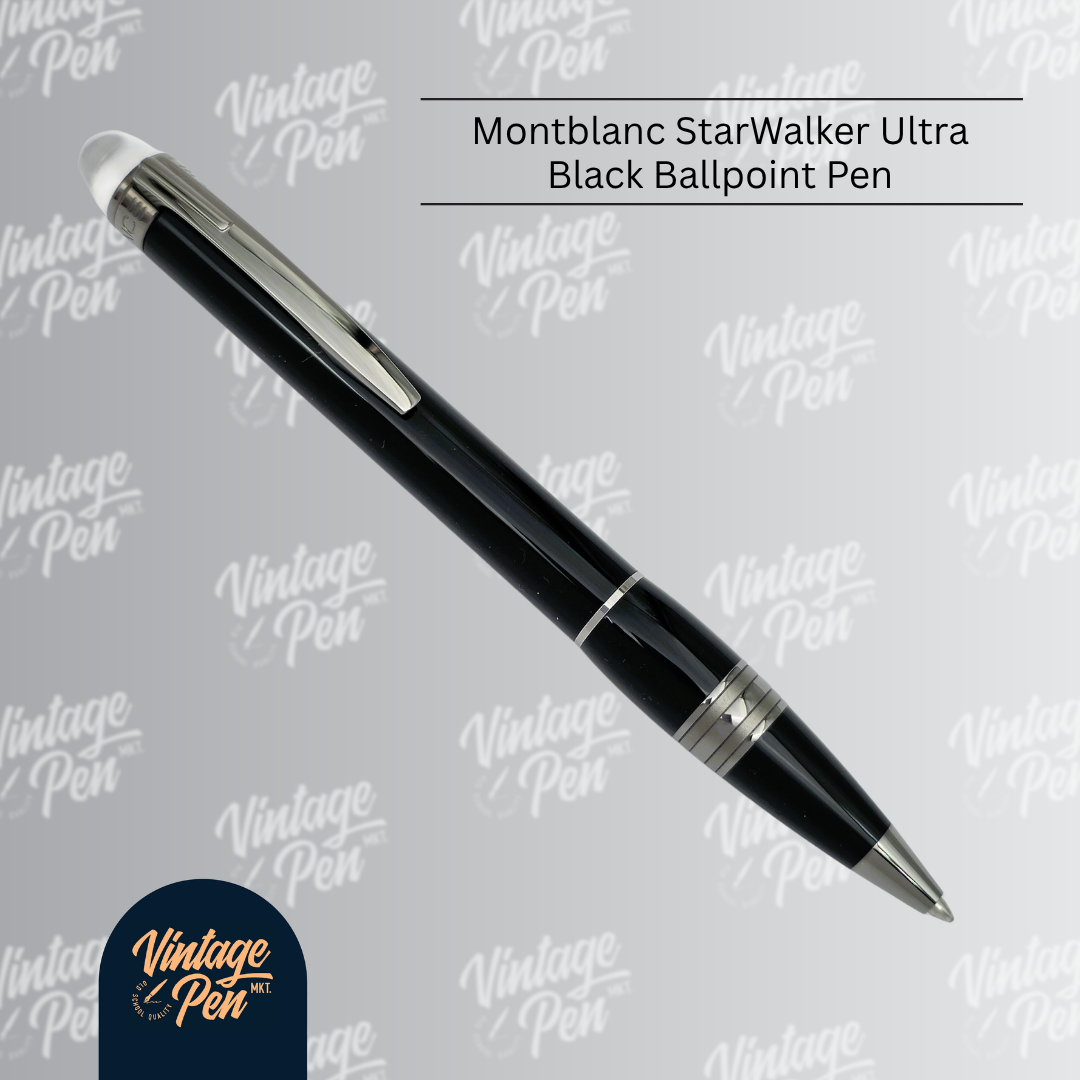 Montblanc StarWalker Ultra Black Ballpoint Pen