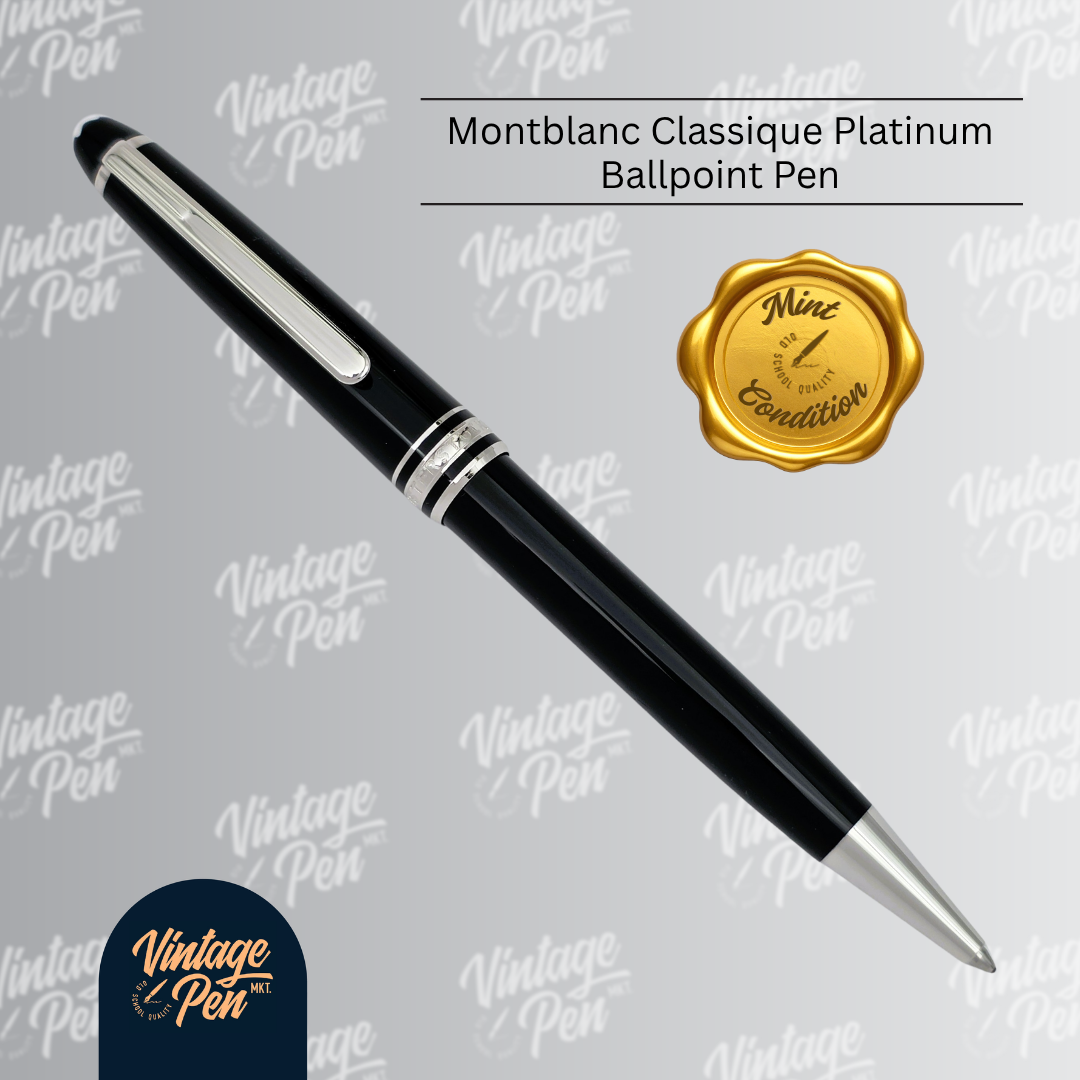 Montblanc Meisterstück Platinum-Coated Classique Ballpoint