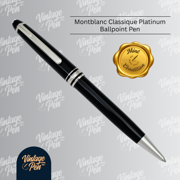 Montblanc Meisterstück Platinum-Coated Classique Ballpoint