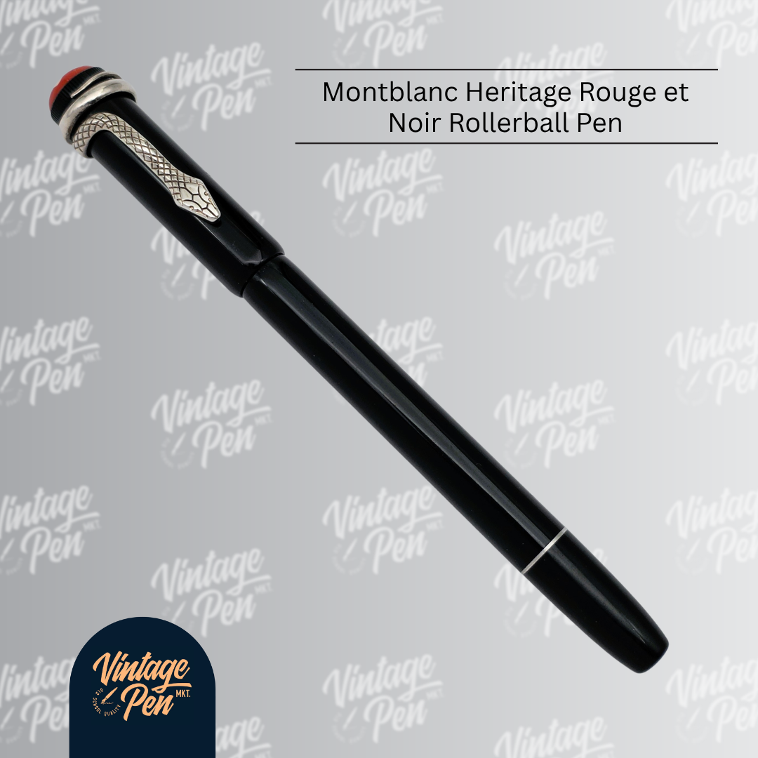Montblanc Heritage Collection Rouge et Noir Rollerball