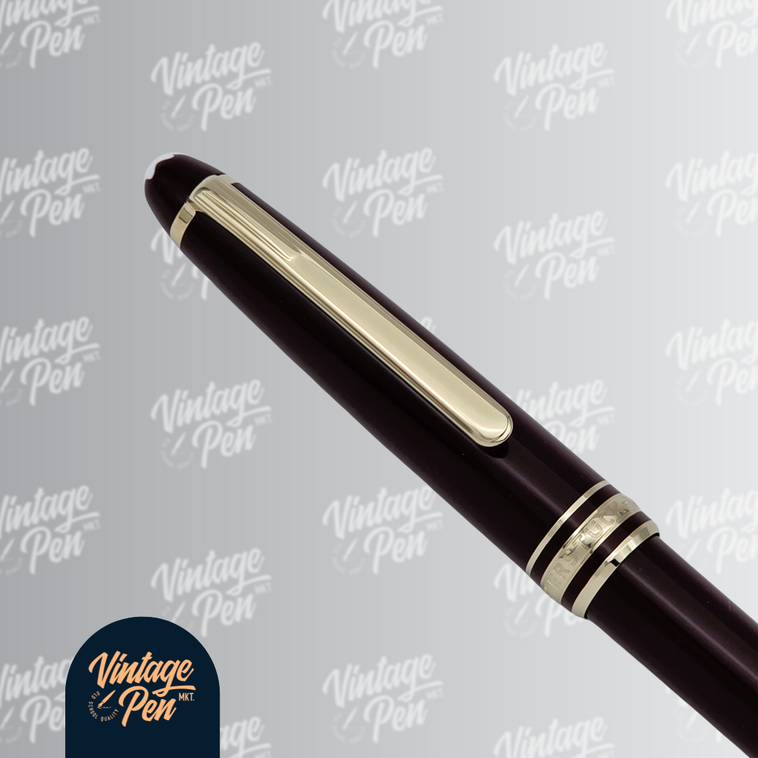 Montblanc Classique Burgundy Red Ballpoint Pen