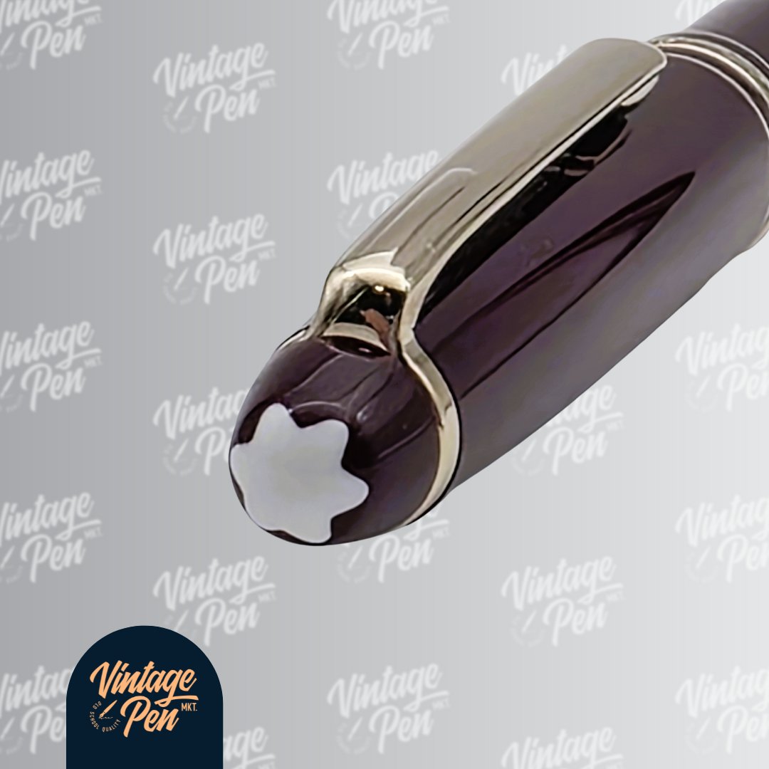 Montblanc Classique Burgundy Red Ballpoint Pen
