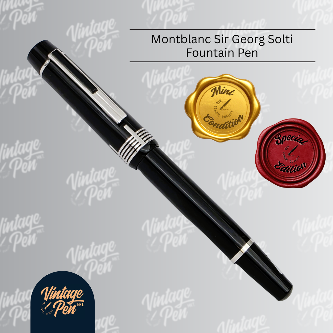 Montblanc Donation Pen Sir Georg Solti Special Edition Fountain Pen