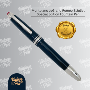 Montblanc LeGrand Romeo & Juliet Special Edition Fountain Pen