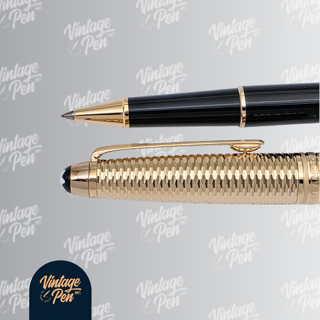 Montblanc Meisterstück Doué Geometry Classique Rollerball Pen