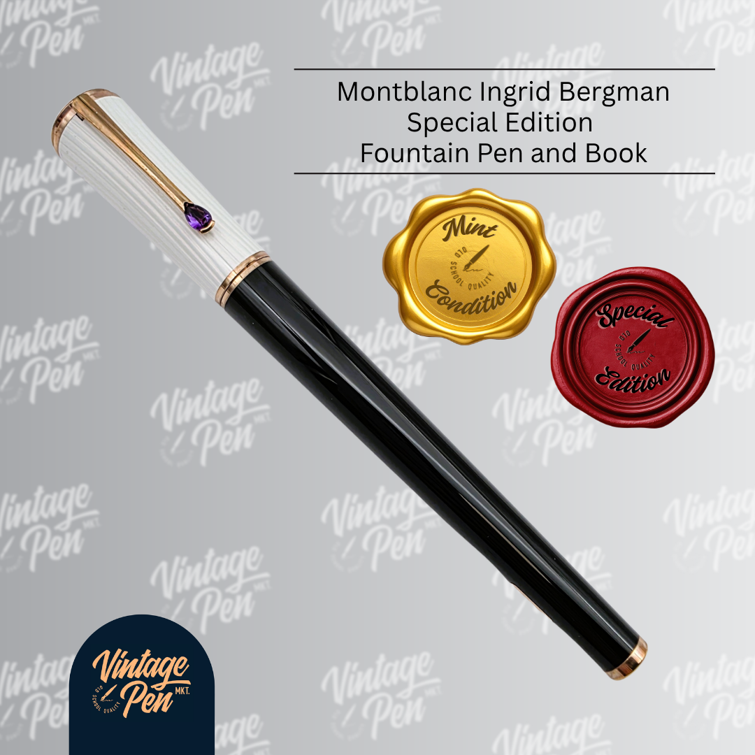 Montblanc Muses Line Ingrid Bergman La Donna Special Edition Fountain Pen