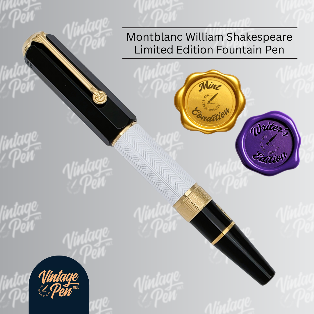 Montblanc William Shakespeare Limited Edition Fountain Pen