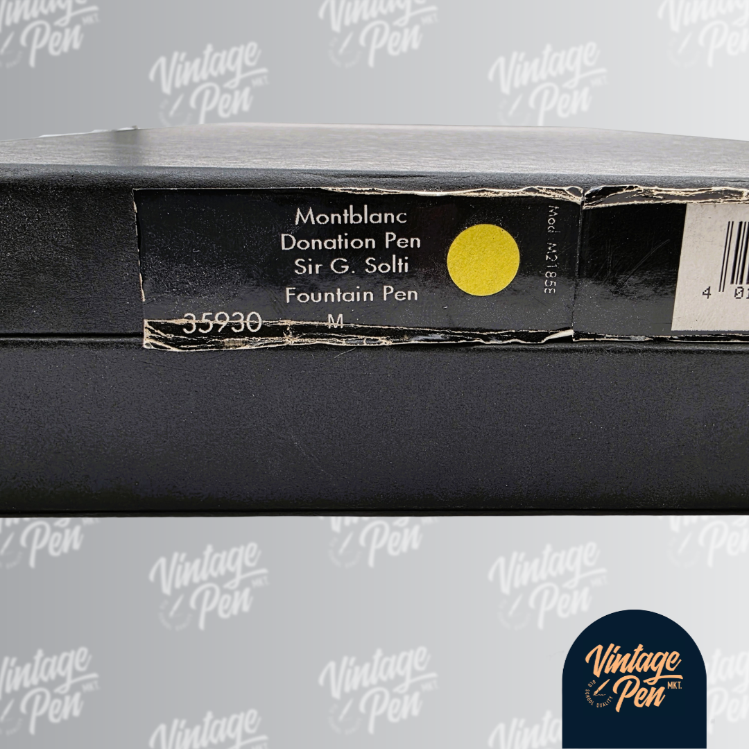Montblanc Donation Pen Sir Georg Solti Special Edition Fountain Pen