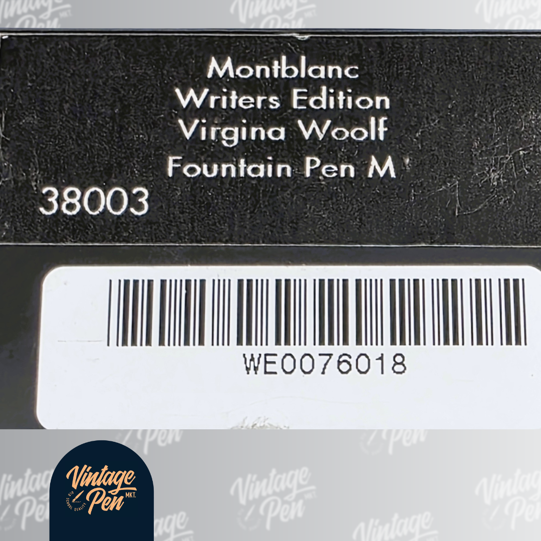 Montblanc Virginia Woolf Limited Edition Fountain Pen
