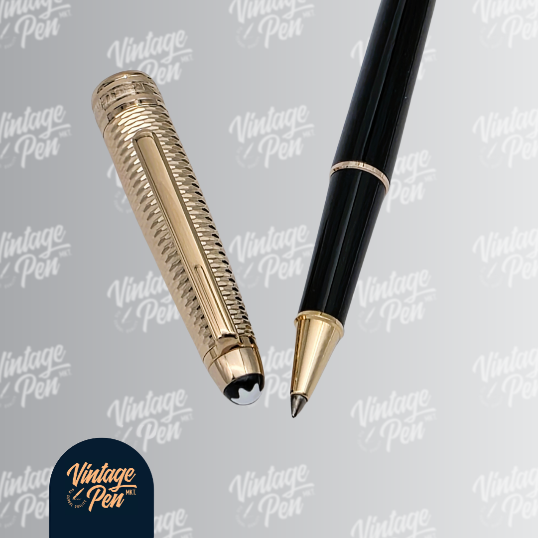 Montblanc Meisterstück Doué Geometry Classique Rollerball Pen