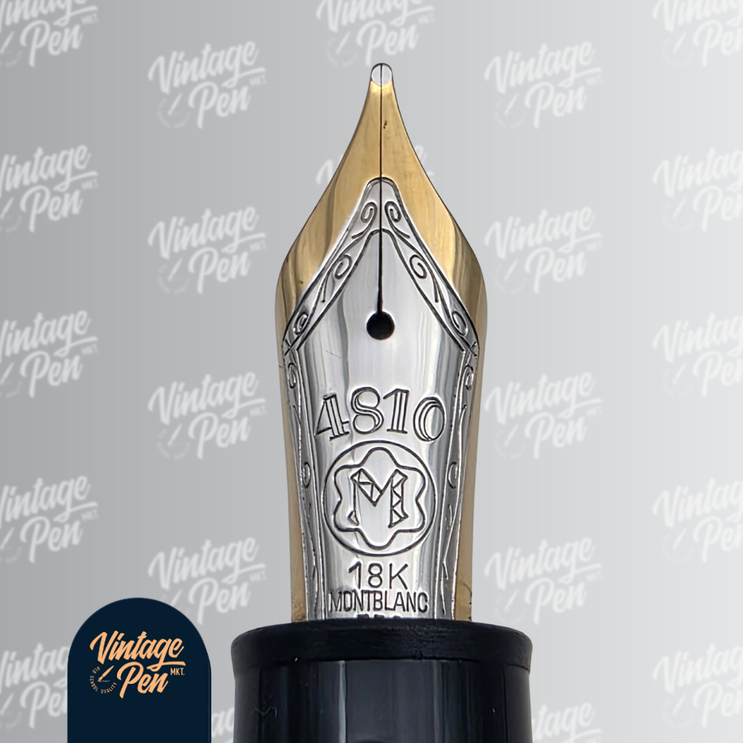 Montblanc Meisterstück Solitaire Sterling Silver LeGrand Fountain Pen