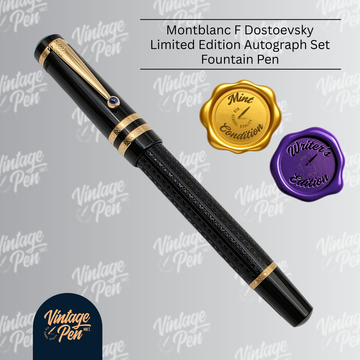 Montblanc Fyodor Dostoevsky Limited Edition Fountain Pen – Autograph Edition