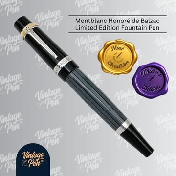 Montblanc Honoré de Balzac Limited Edition Fountain Pen