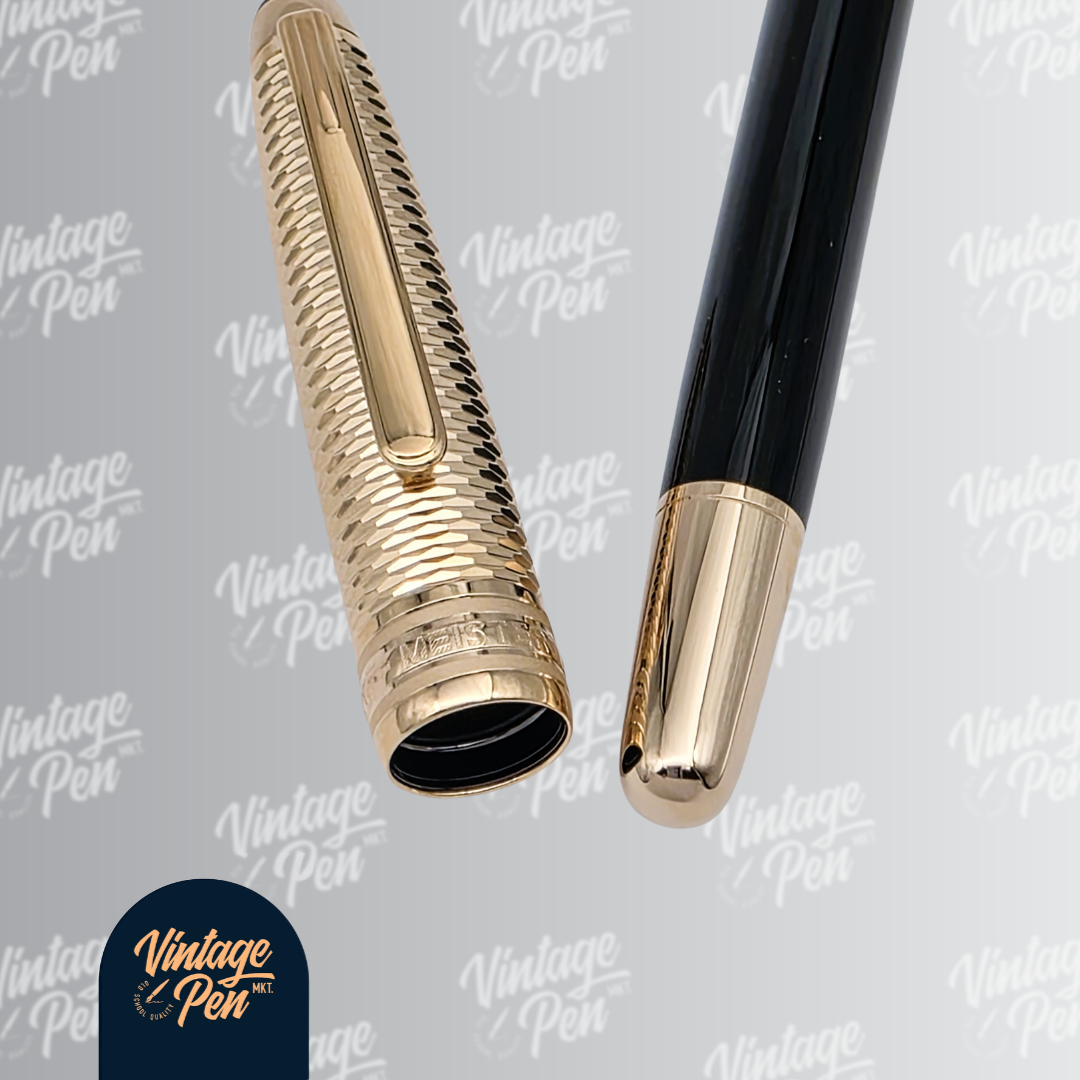 Montblanc Meisterstück Doué Geometry Classique Rollerball Pen