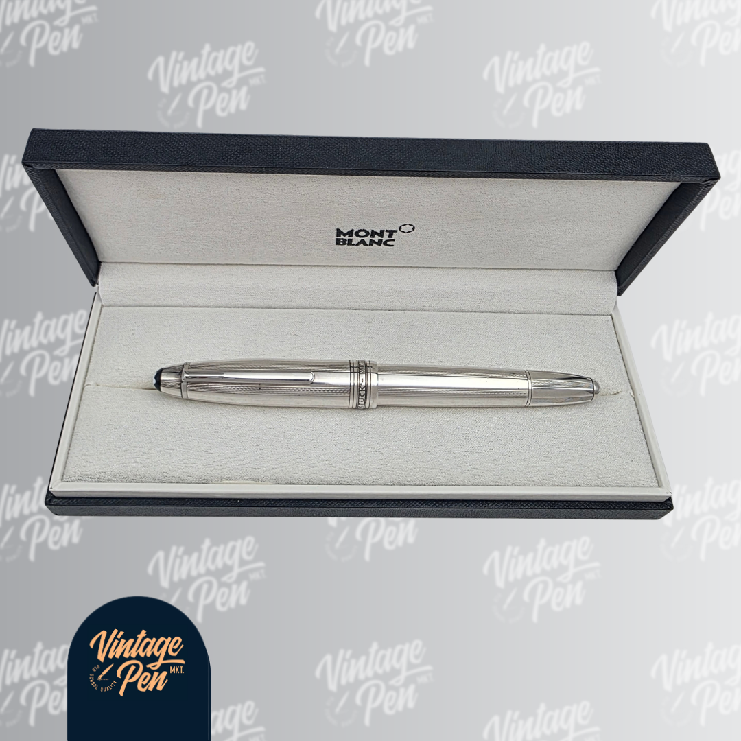 Montblanc Meisterstück Solitaire Sterling Silver LeGrand Fountain Pen
