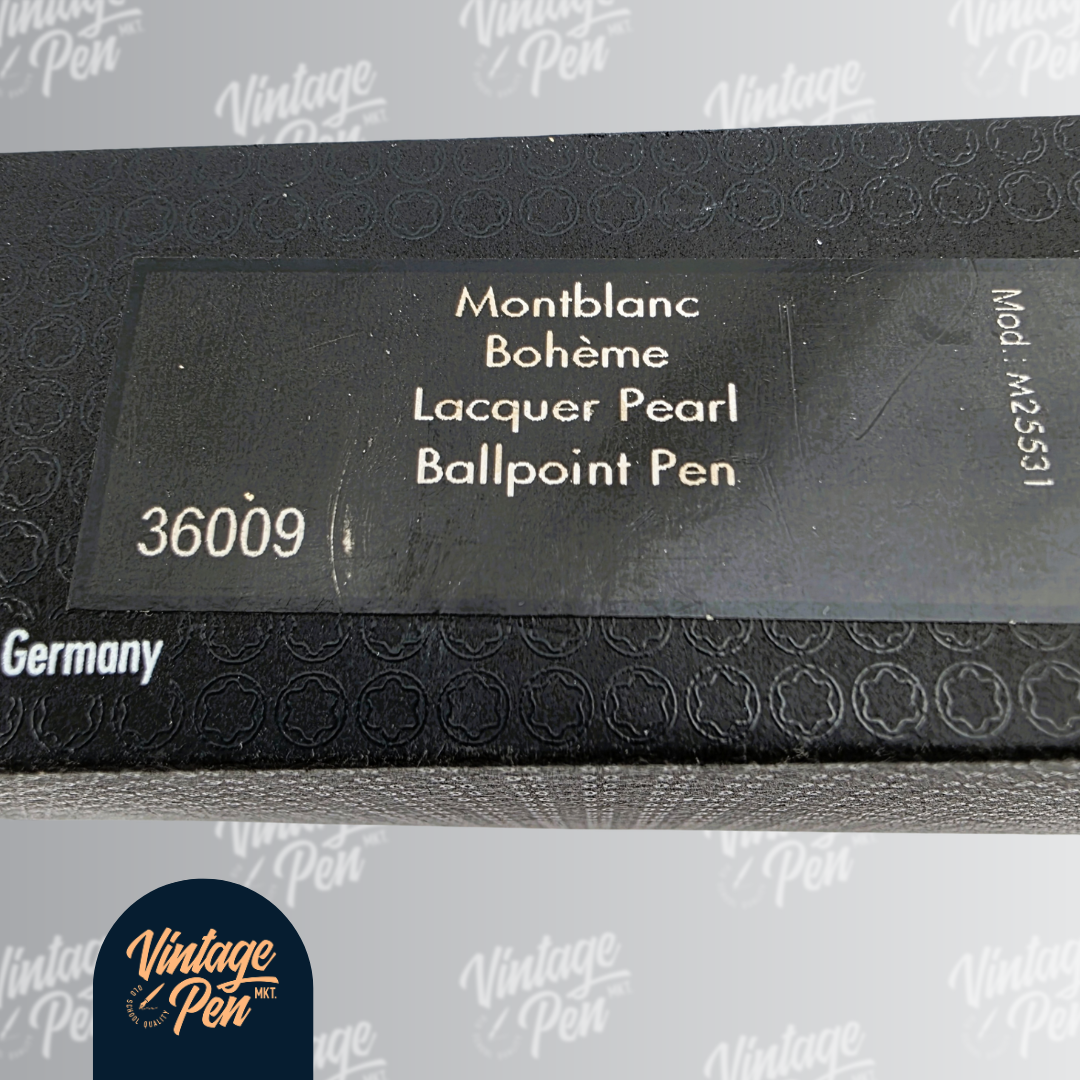 Montblanc Bohème Lacquer Pearl Ballpoint Pen