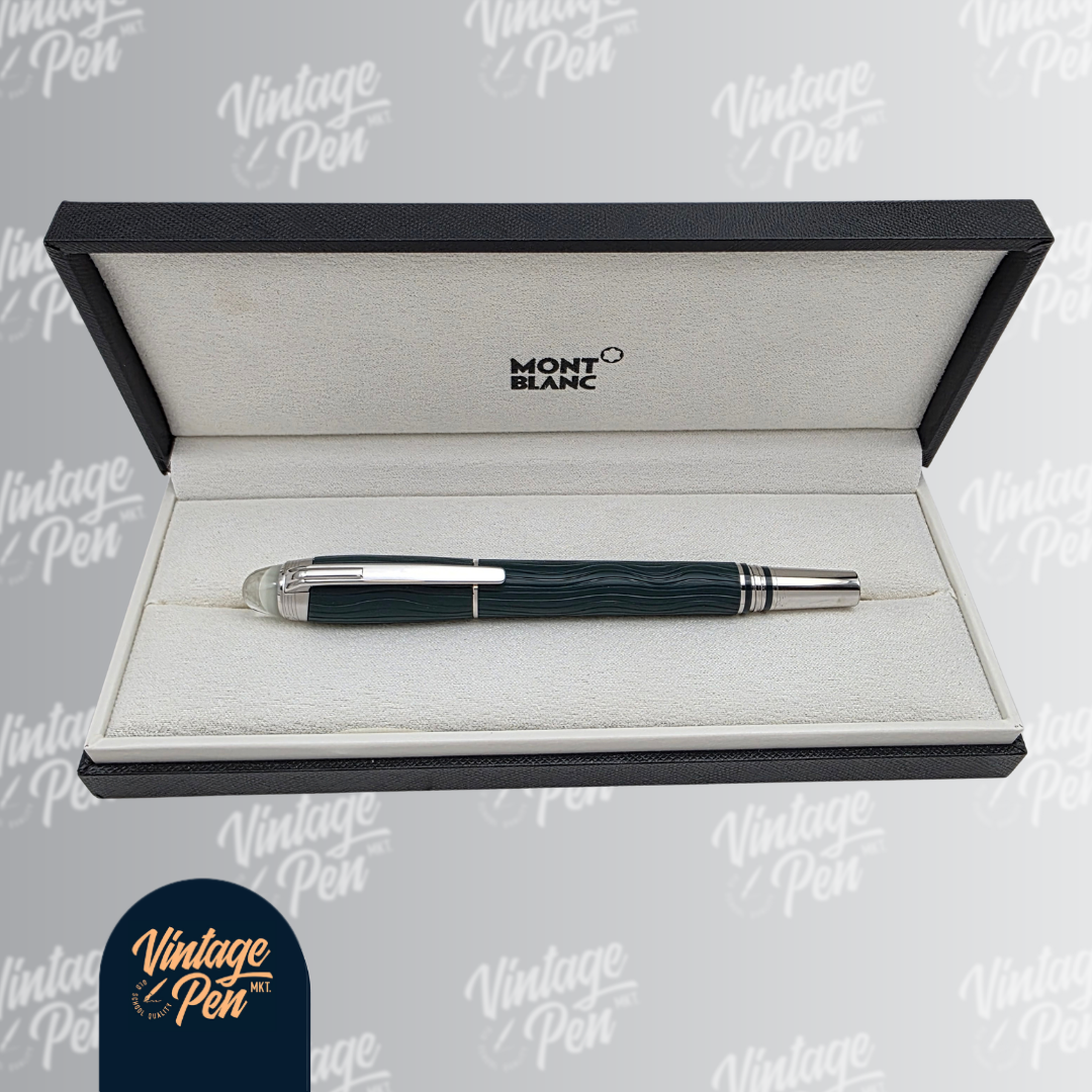 Montblanc StarWalker PolarGreen Precious Resin Rollerball Pen
