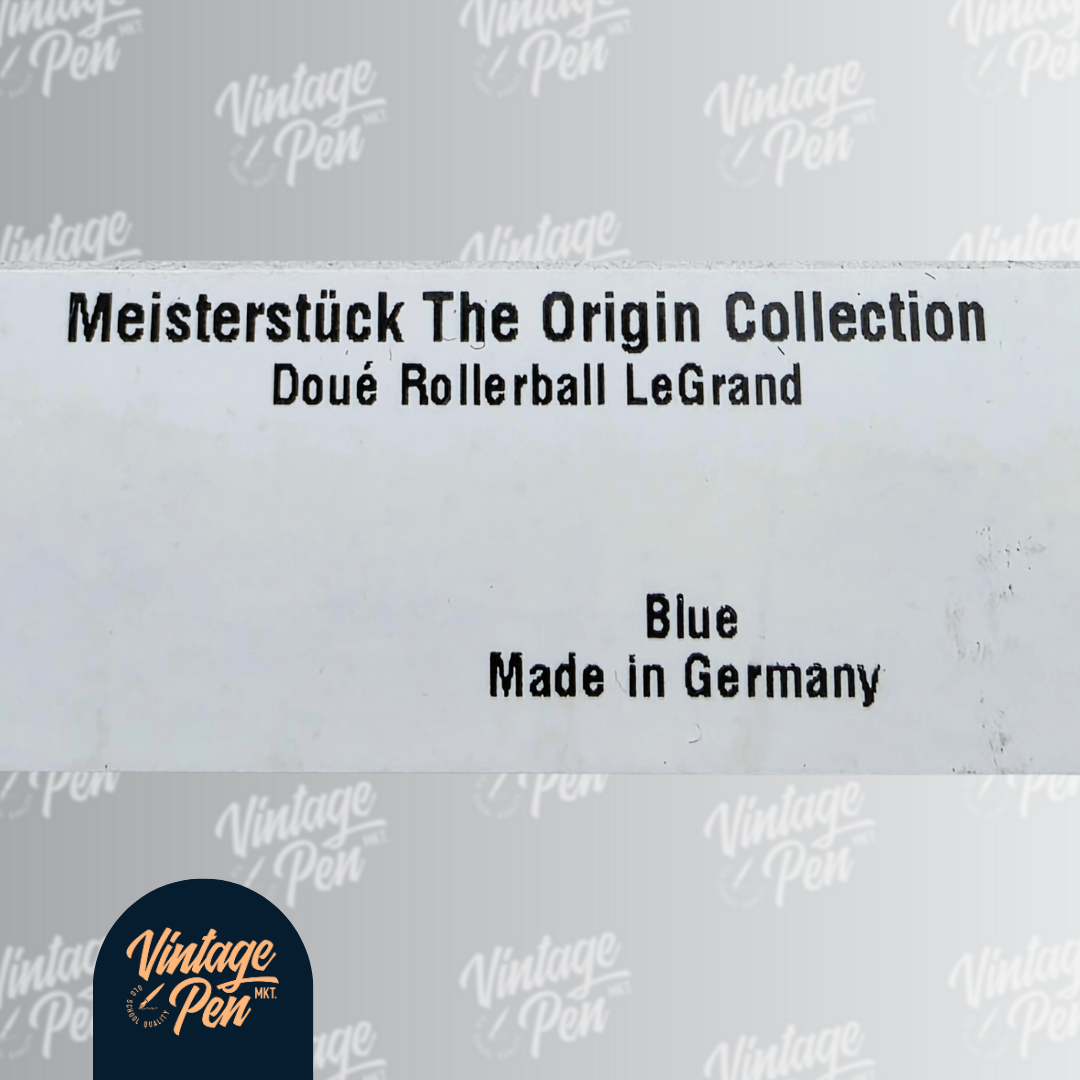 Montblanc The Origin Collection Doué LeGrand Rollerball Pen