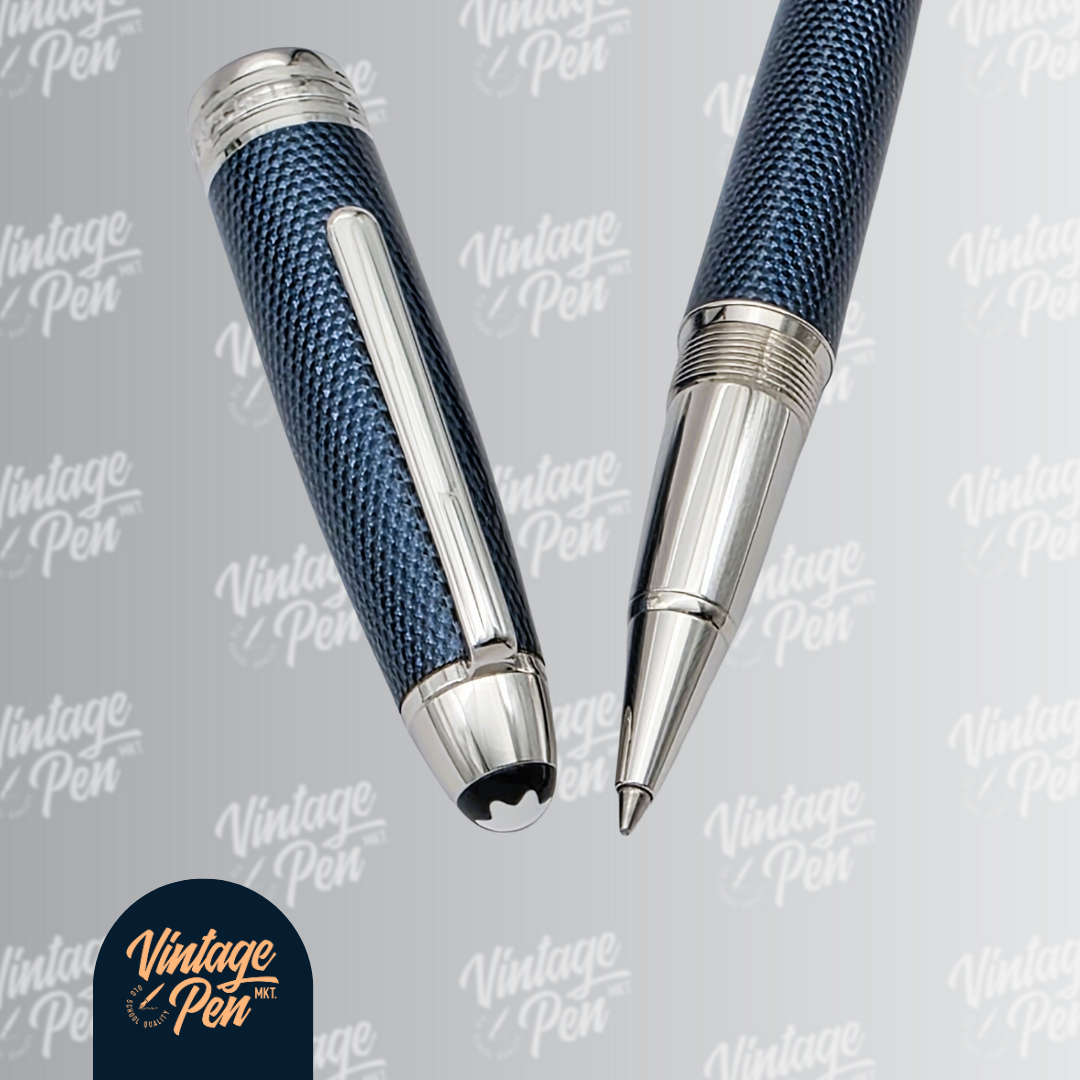 Montblanc Meisterstück Solitaire Blue Hour LeGrand Rollerball Pen