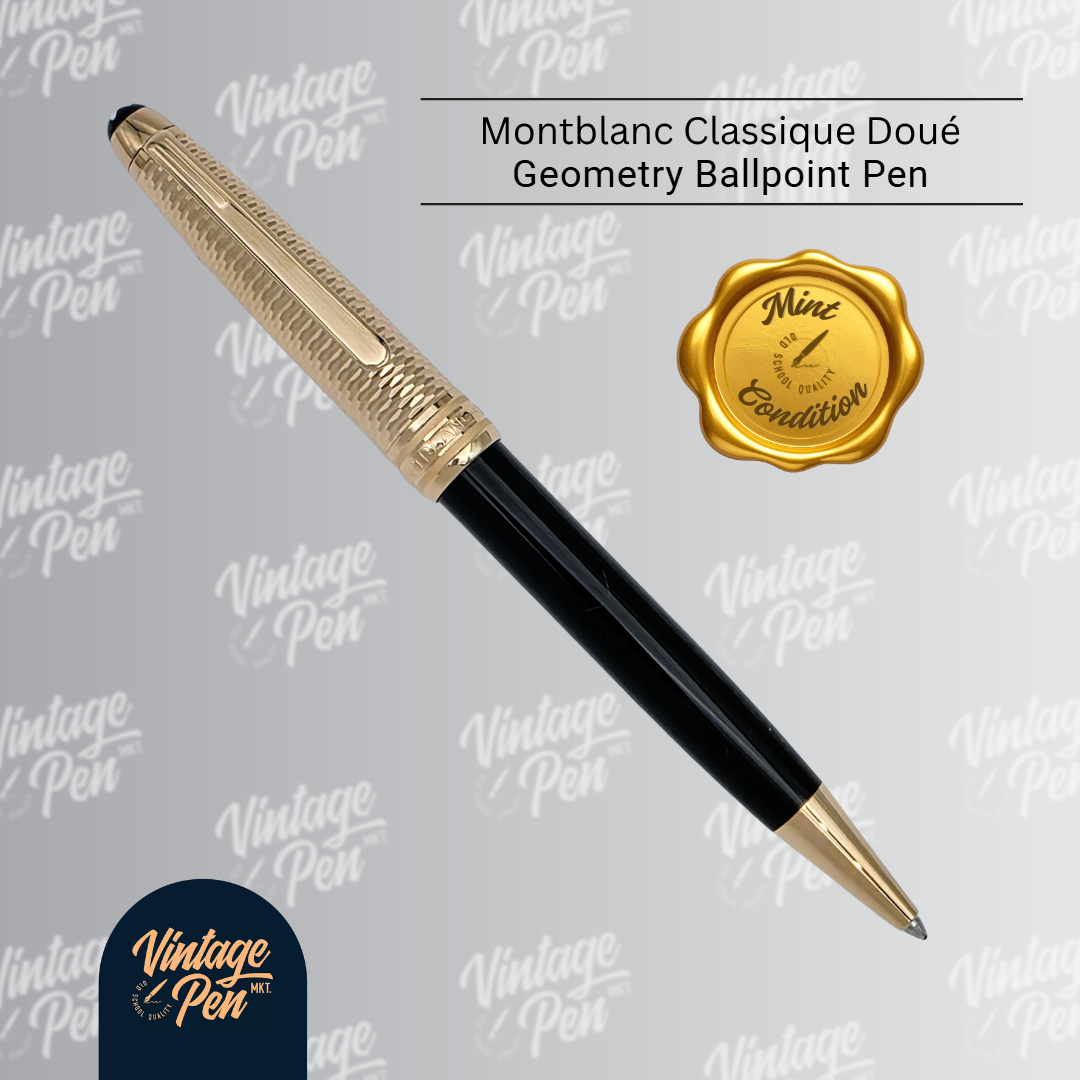 Montblanc Meisterstück Doué Geometry Classique Ballpoint Pen