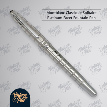 Montblanc Meisterstück Classique Solitaire Facet Fountain pen