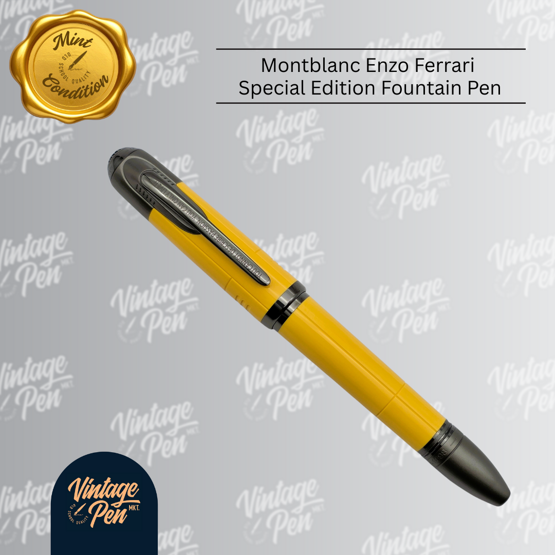 Montblanc Great Characters Enzo Ferrari Special Edition Fountain Pen