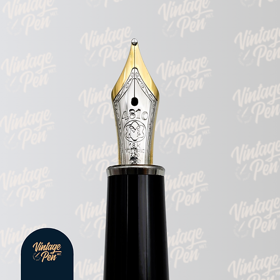 Montblanc Solitaire Hematite Steel Fountain Pen