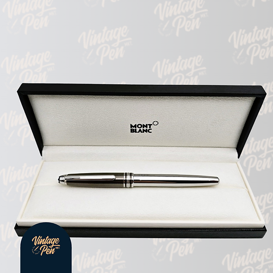 Montblanc Solitaire Hematite Steel Fountain Pen