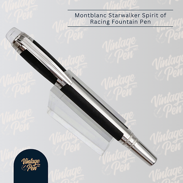 Montblanc Starwalker Spirit of Racing Fountain Pen & Pouch