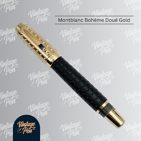 Montblanc Bohème Doué Gold Fountain Pen