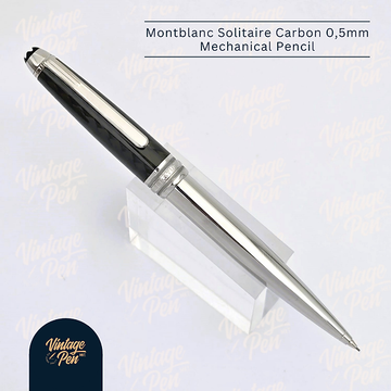 Montblanc Solitaire Carbon Steel Mechanical Pencil