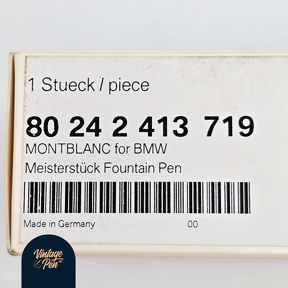 Montblanc LeGrand Fountain Pen for BMW