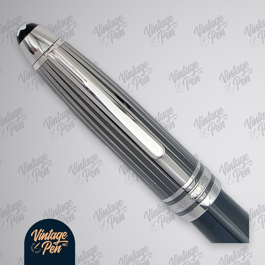 Montblanc Meisterstück Solitaire Doué Black & White LeGrand Fountain Pen